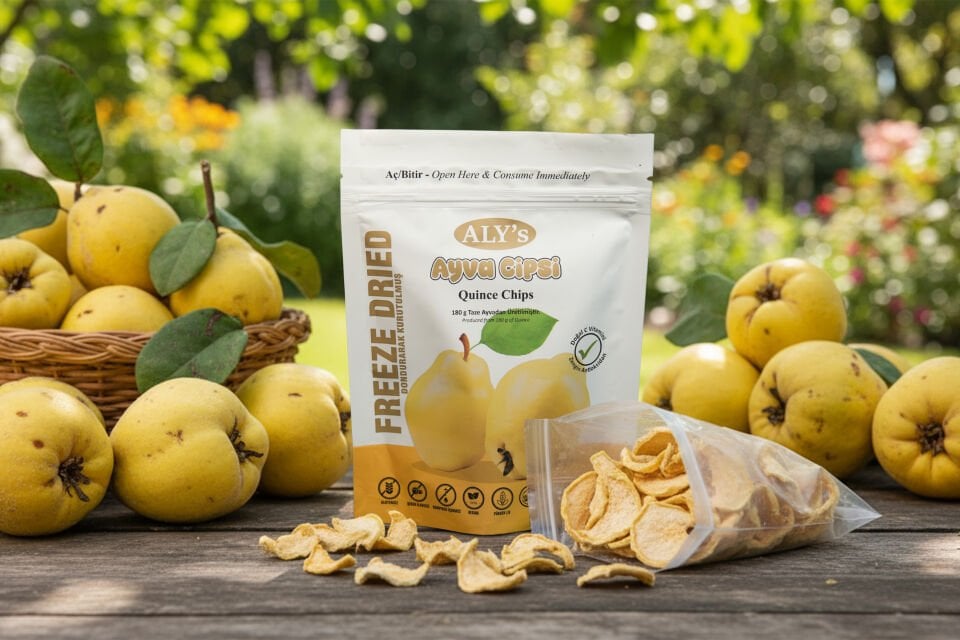 Kurutulmuş Ayva Cipsi