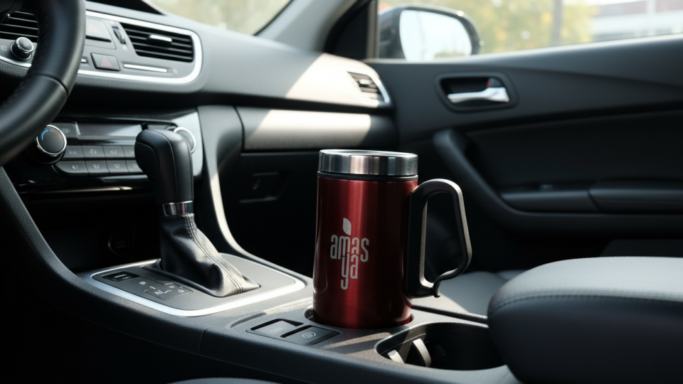 Kırmızı Çelik ParlakTermos